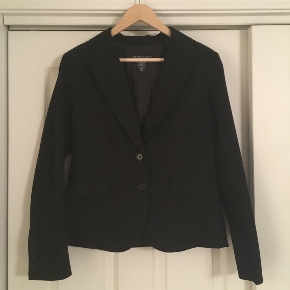 Classic Black Blazer
